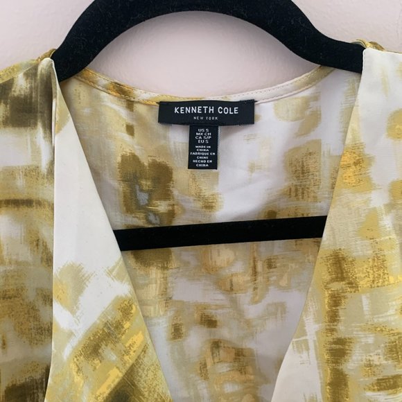 Kenneth Cole Wrap Front Top Size XS - Picture 4 of 6